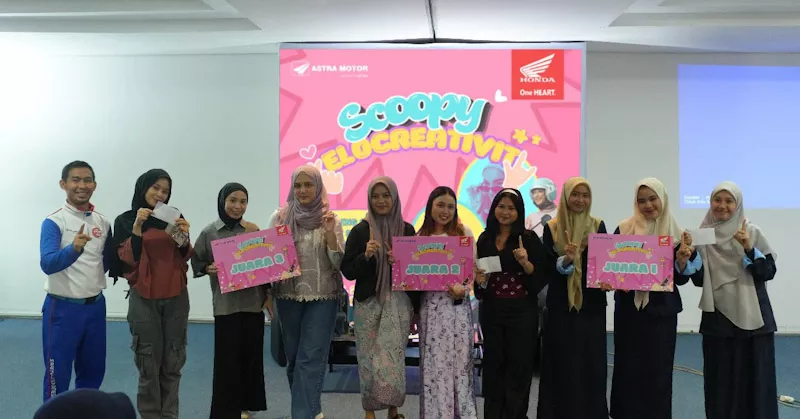 80 Wanita Muda Fashionable Ikuti Acara Scoopy Velocreativity Bersama Asmo Sulsel