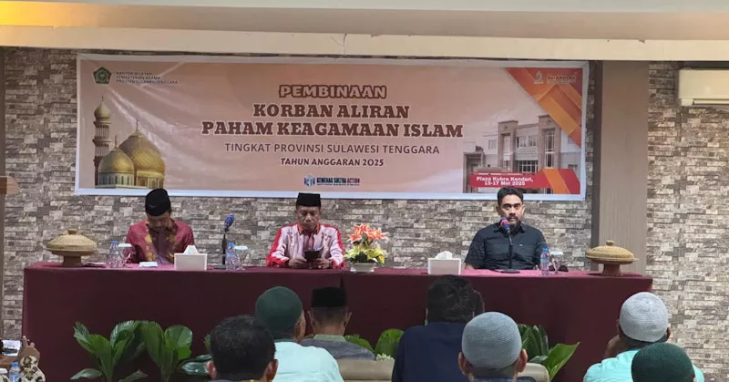 Kemenag Sultra dan Densus 88 Bina Mantan Napiter Jadi Agen Moderasi