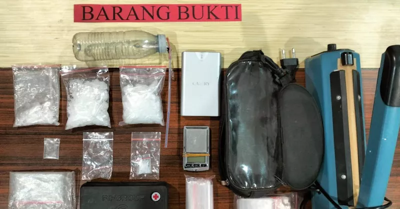 Polres Kolaka Ungkap Peredaran Sabu Lintas Provinsi, Dua Tersangka Ditangkap