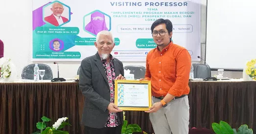 Prodi Kesmas UMW Kendari Gelar Kuliah Tamu, Bahas Program Makanan Bergizi Gratis