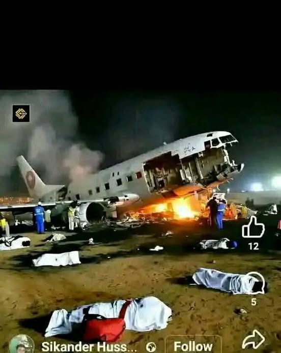 Cek Fakta: 210 Jemaah Haji Mauritania Tewas dalam Kecelakaan Pesawat [SALAH]