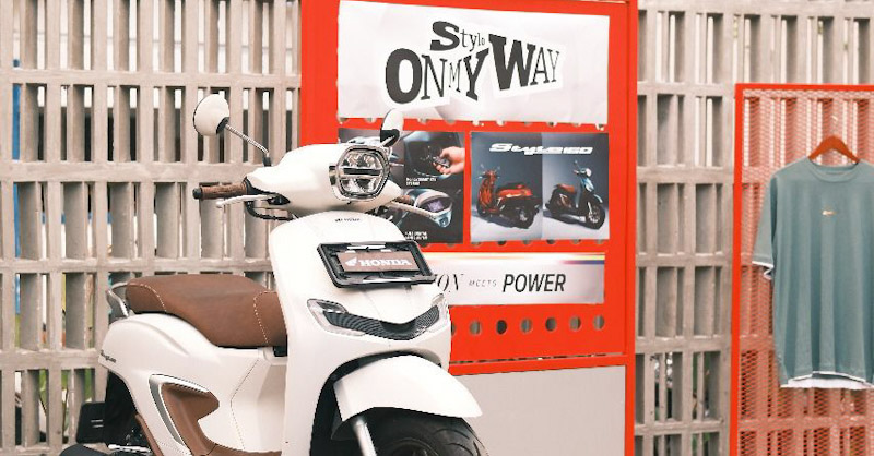 Gelar Stylo On My Way, Honda Stylo Ramaikan Kafe Hits Makassar dengan Gaya Fashionable