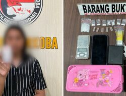 Peredaran Sabu Sistem Tempel di Kendari Terbongkar, Wanita 24 Tahun Jadi Tersangka