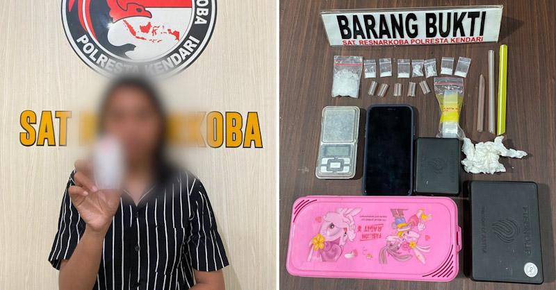 Peredaran Sabu Sistem Tempel di Kendari Terbongkar, Wanita 24 Tahun Jadi Tersangka 1 Peredaran Sabu Sistem Tempel di Kendari Terbongkar, Wanita 24 Tahun Jadi Tersangka