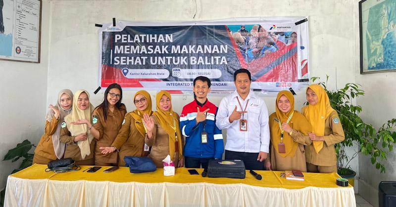 Pertamina Patra Niaga Gelar Pelatihan Memasak Sehat untuk Balita, Dukung Penurunan Stunting di Kendari