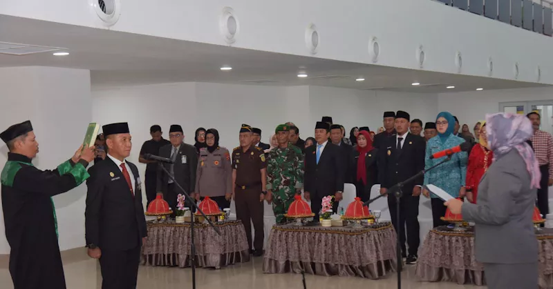 Sekda Baru Kota Kendari Dilantik, Ini Pesan Wali Kota Siska