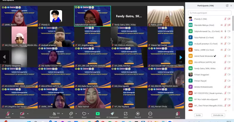 UMW Gelar Lecturer Exchange Series Bareng Profesor Malaysia, Bahas Penanganan Sepsis