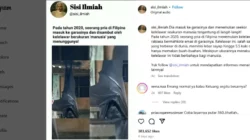 Cek Fakta: Pria di Filipina Temukan Kelelawar “Seukuran Manusia” Bermahkota Emas [Sebagian Benar]