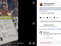 Cek Fakta: Roy Suryo Mendadak Sakit Saat Melihat Album Alumni UGM [SALAH]