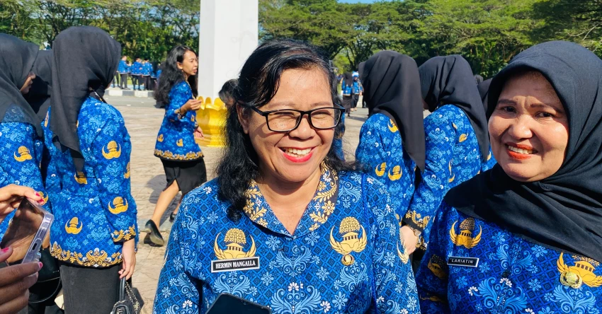 22 Tahun Mengabdi, Ibu Ini Akhirnya Diangkat Jadi PPPK oleh Pemprov Sultra Jelang Pensiun