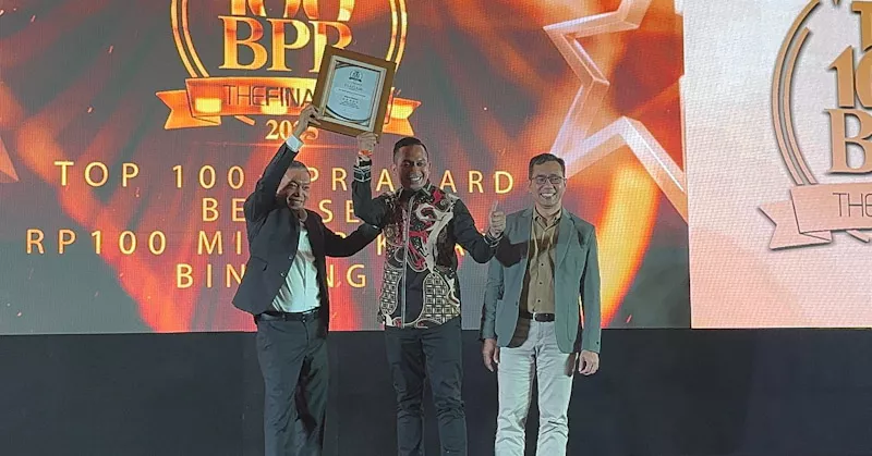 Hattrick Prestasi! BPR Bahteramas Konawe Raih Bintang 5 dan Top 100 BPR The Finance 2025