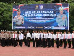 Polda Sultra Resmi Gelar Operasi Patuh Anoa 2025: Sasar Pelanggaran Fatal