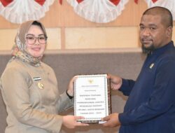 Raperda RPJMD Kota Kendari 2025–2029 Diserahkan ke DPRD, Ini Harapan Wali Kota