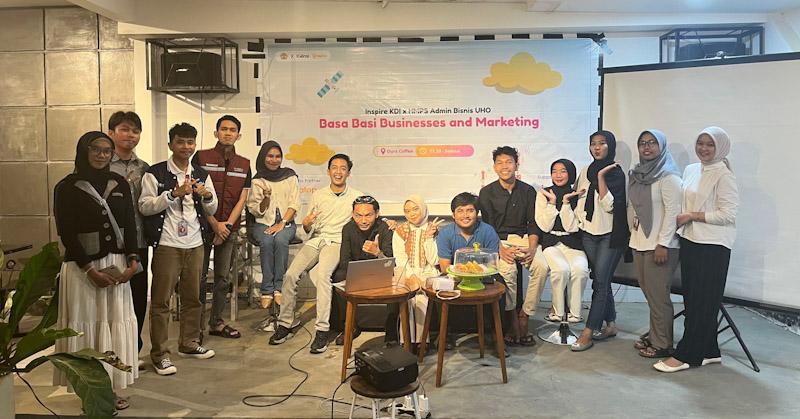 Mahasiswa UHO Belajar Bisnis Sederhana Bareng Inspire Kendari