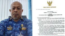 Surat Edaran Wali Kota Kendari: Pelaporan SPTPD Harus Jujur dan Lengkap