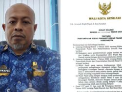 Surat Edaran Wali Kota Kendari: Pelaporan SPTPD Harus Jujur dan Lengkap