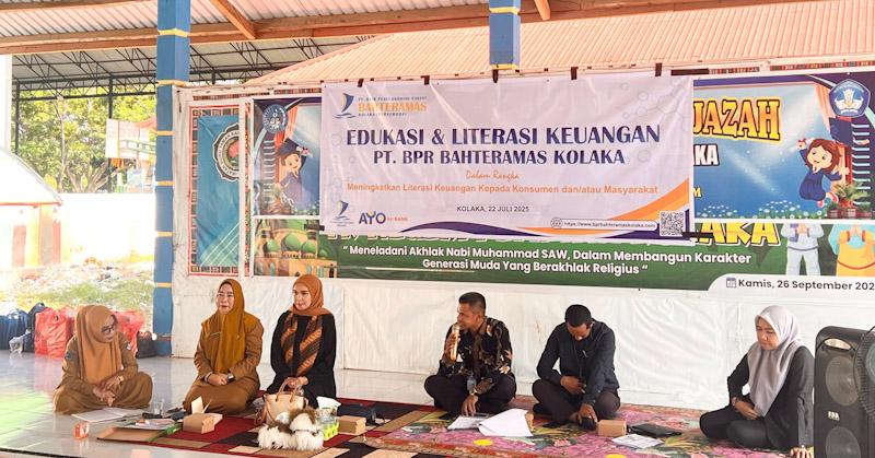 BPR Bahteramas Kolaka Beri Edukasi dan Literasi Keuangan di TK Negeri Pembina