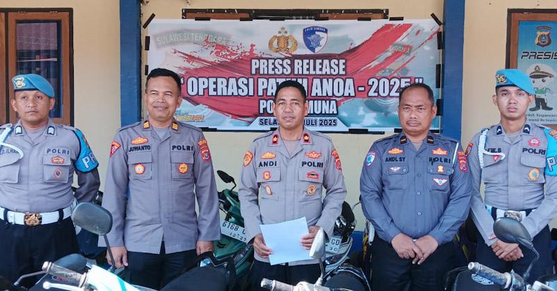 Operasi Patuh Anoa 2025, Satlantas Polres Muna Temukan 303 Pelanggaran 1 Operasi Patuh Anoa 2025, Satlantas Polres Muna Temukan 303 Pelanggaran