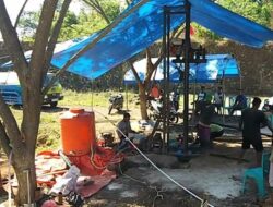 Bantu Warga Dapat Air Bersih, Polisi di Muna Bangun Sumur Bor Pakai Uang Pribadi