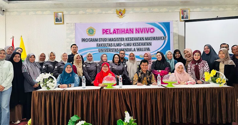 Prodi S-2 Kesmas UMW Gelar Pelatihan Aplikasi N-Vivo untuk Analisis Data Kualitatif