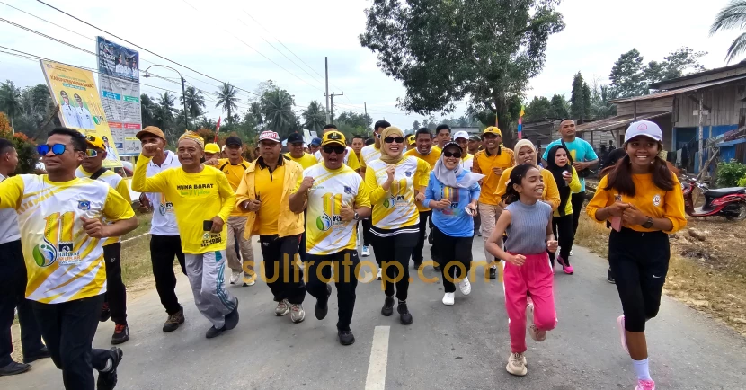 Ribuan Peserta Meriahkan Fun Run HUT ke-11 Muna Barat 1 Ribuan Peserta Meriahkan Fun Run HUT ke-11 Muna Barat