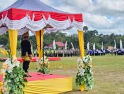 Pemkab Muna Barat Gelar Upacara HUT ke-11, Bupati La Ode Darwin Paparkan Capaian Strategis