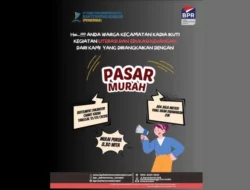 BPR Bahteramas Kendari Hadirkan 200 Paket Sembako Murah di Kadia, Sekaligus Edukasi Warga Soal Keuangan