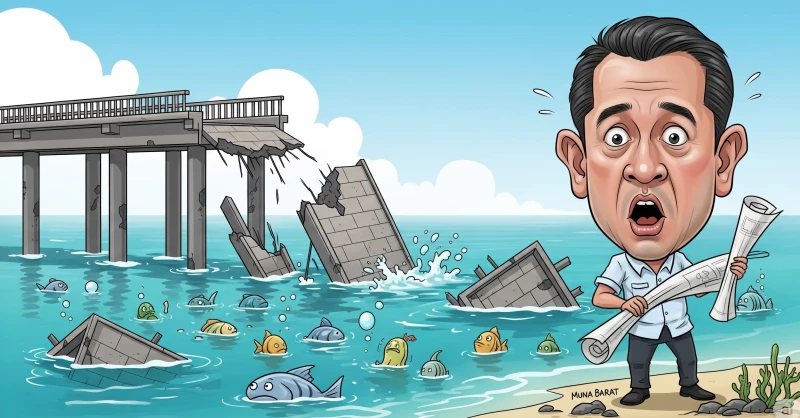 Nilai Kerusakan Dermaga Ambruk di Muna Barat Ternyata hanya Rp97,5 Juta dari Total Proyek Rp3,3 Miliar 1 Nilai Kerusakan Dermaga Ambruk di Muna Barat Ternyata hanya Rp97,5 Juta dari Total Proyek Rp3,3 Miliar