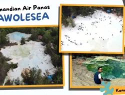 Jejak Kerajaan dan Khasiat Penyembuhan Permandian Air Panas Wawolesea di Konawe Utara