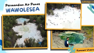 Jejak Kerajaan dan Khasiat Penyembuhan Permandian Air Panas Wawolesea di Konawe Utara
