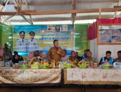 Bupati Mubar Kunker di Desa Pasi Padangan, Janji Bangun Listrik dan Jaringan Air Bersih