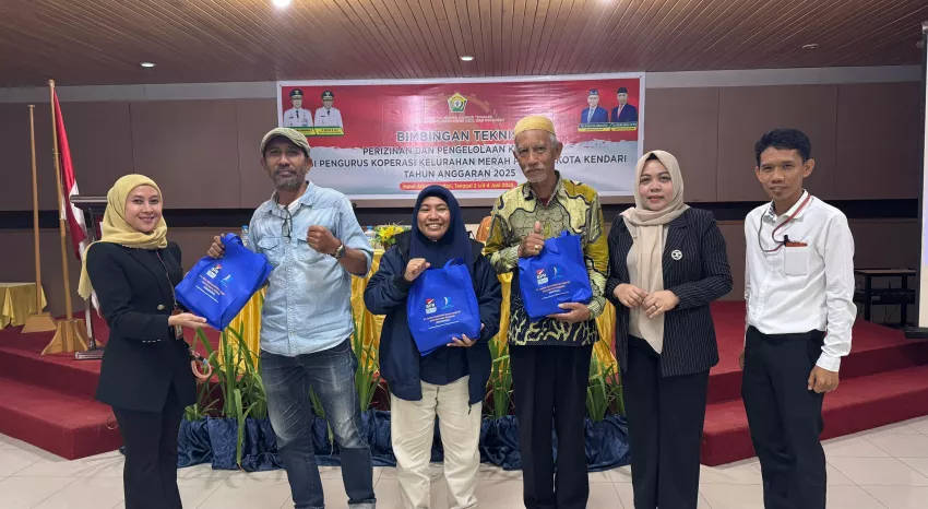 BPR Bahteramas Kendari Tingkatkan Literasi Perbankan pada Pengurus Koperasi Merah Putih