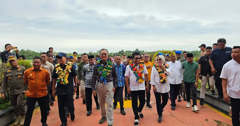 Menteri PU Kunjungi Muna Barat, Tinjau Pembangunan Infrastruktur dan Sekolah Rakyat