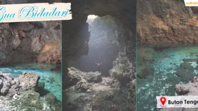 Keunikan Gua Bidadari Buton Tengah yang Dipercaya Jadi Tempat Mandi Tujuh Bidadari