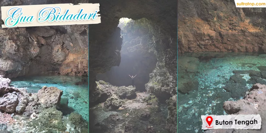 Keunikan Gua Bidadari Buton Tengah yang Dipercaya Jadi Tempat Mandi Tujuh Bidadari
