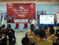 HDC Tour di SMAN 1 Sidrap Jadi Rangkaian Edukasi Otomotif Jelang Honda Dream Cup 2025
