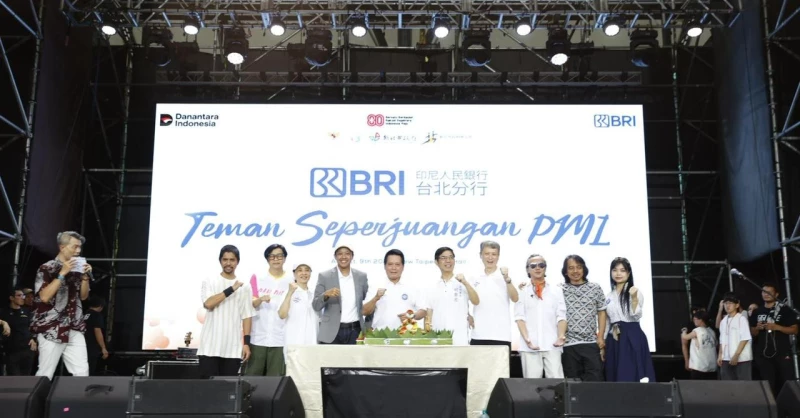 5 Ribu Orang Padati BRI Taipei Teman Seperjuangan PMI, Sambut Mitra Finansial Tanah Air di Taiwan