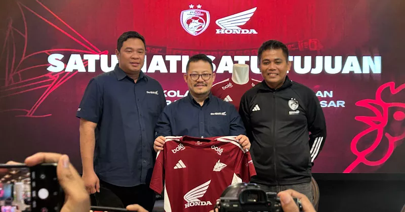 Honda Kembali Jadi Sponsor Utama PSM Makassar di Liga 1 2025-2026