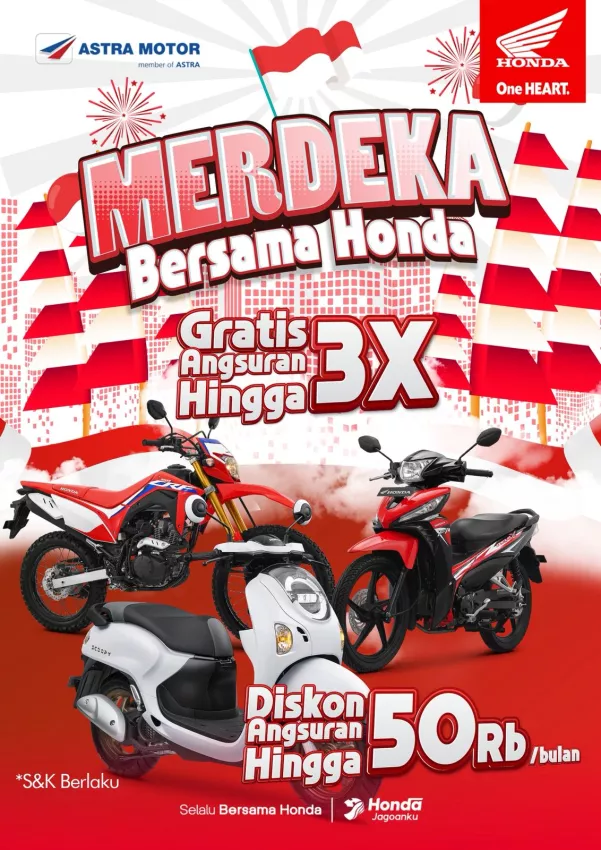 Jelang Periode Nataru, BRI Siapkan Uang Tunai Rp24,6 Triliun 2 Iklan Astra Honda Motor Sultratop