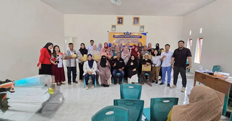 Prodi S-1 Farmasi UMW Gelar PKM di Konawe: Penyuluhan & Pemeriksaan Kesehatan serta Edukasi Pangan Sehat 1 Prodi S-1 Farmasi UMW Gelar PKM di Konawe: Penyuluhan & Pemeriksaan Kesehatan serta Edukasi Pangan Sehat