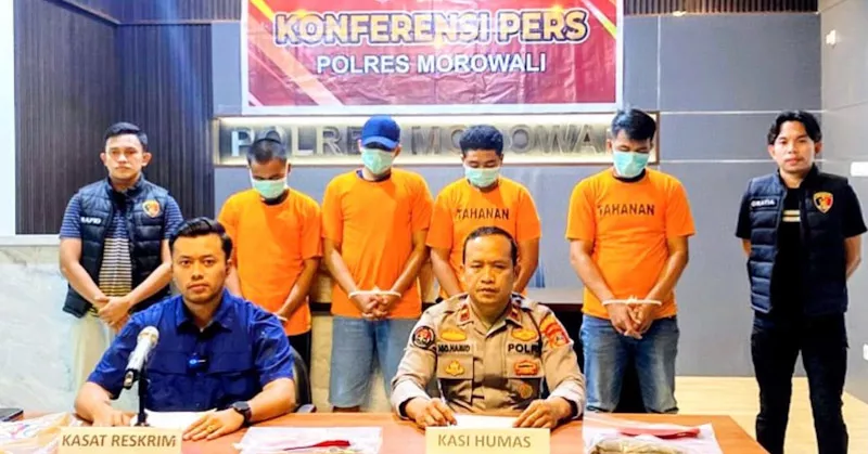Kasus Pengeroyokan di Morowali yang Tewaskan Warga Konawe, 4 Tersangka Ditangkap, Termasuk Anggota Polisi