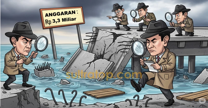 Jaksa Turun Tangan Usut Robohnya Dermaga Desa Bangko Muna Barat 1 Jaksa Turun Tangan Usut Robohnya Dermaga Desa Bangko Muna Barat