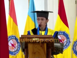 Wisuda Gelombang II UHO 2025: Muhammad Nabil Afkar Jadi Wisudawan Terbaik, Catatkan IPK 3,97