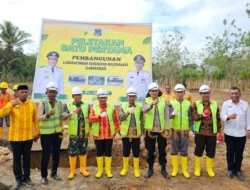 Pemkab Mubar Mulai Bangun Labkesmas Senilai Rp12,8 Miliar