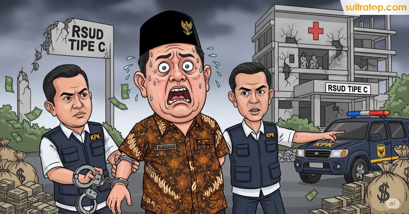 RSUD Kolaka Timur Senilai Rp126 M Berujung Skandal, OTT KPK Seret Bupati Abdul Azis