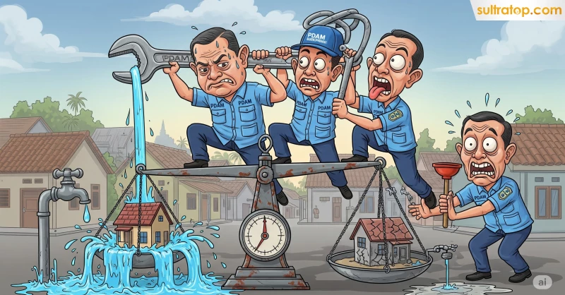 Pendataan Ulang Pelanggan, PDAM Kendari Targetkan Distribusi Air Lebih Adil dan Efisien