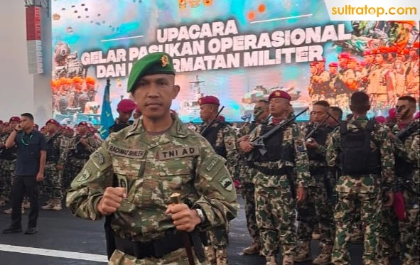Dari Penggembala Sapi di Muna ke Pusdiklat Kopassus, Rachmat Shaleh Dilantik Prabowo Jadi Komandan Batalyon