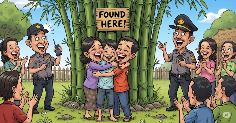 Hilang Sehari Semalam, Remaja di Muna Barat Ditemukan di Bawah Pohon Bambu 1 Hilang Sehari Semalam, Remaja di Muna Barat Ditemukan di Bawah Pohon Bambu