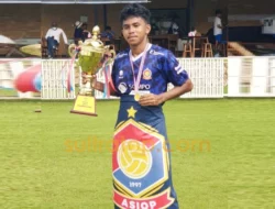 Pemain Bola Asal Muna, Mukthi Arya Muslim Resmi Perkuat Sriwijaya FC