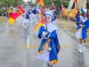 Tampil Perdana di Bawah Hujan, Marching Band SMAN 1 Napano Kusambi Semarakkan HUT ke-80 RI